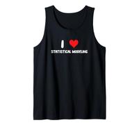 I Love Statistical Modeling - Statistics Math Finance Stocks Tank Top