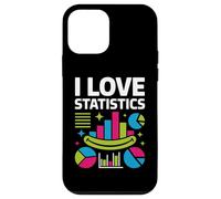I Love Statistics Colorful Chart Graphics Case for iPhone 12 mini