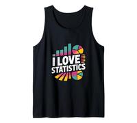 I Love Statistics Data Enthusiasts Tank Top