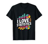 I Love Statistics Data Enthusiasts Value Graphic T-Shirt