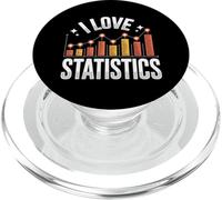 I Love Statistics Enthusiast Graph PopSockets PopGrip for MagSafe