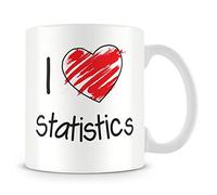 I Love Statistics Personalised Mug - Add Photo - Customised Cup Gift