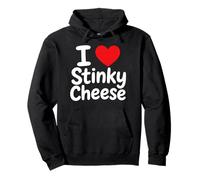 I Love Stinky Cheese Pullover Hoodie