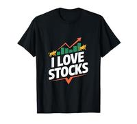 I Love Stocks Bull Market Enthusiast T-Shirt