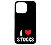 I Love Stocks - Stock Market Investing Investor Finance Bank Case for iPhone 15 Pro Max