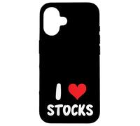 I Love Stocks - Stock Market Investing Investor Finance Bank Case for iPhone 16