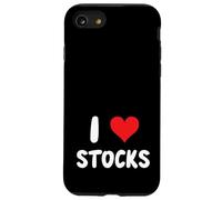 I Love Stocks - Stock Market Investing Investor Finance Bank Case for iPhone SE (2020) / 7/8