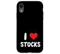 I Love Stocks - Stock Market Investing Investor Finance Bank Case for iPhone XR