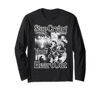 I Love Stop Crying Your Heart Out Family First Name Tee Meme Long Sleeve T-Shirt