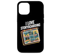 I Love Storyboarding Comic Panels Case for iPhone 12/12 Pro