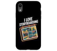 I Love Storyboarding Comic Panels Case for iPhone XR