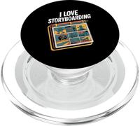 I Love Storyboarding Comic Panels PopSockets PopGrip for MagSafe