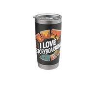 I Love Storyboarding Creative Journey Stainless Steel Insulated Tumbler