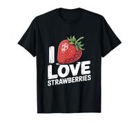 I Love Strawberries Berry Enthusiast T-Shirt