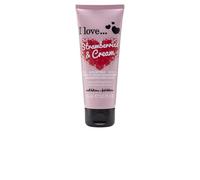 I Love Strawberries & Cream Super Soft Hand Cream - Nourishing & Fast-Absorbing Hand Moisturiser - With Shea Butter & Coconut Oil - Vegan-Friendly Skincare for Soft, Smooth & Hydrated Hands 75ml