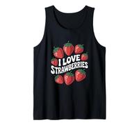 I Love Strawberries Fresh Fruit Passion Tank Top