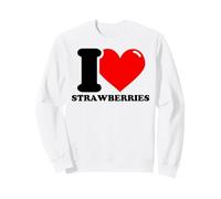 I love Strawberries Sweatshirt