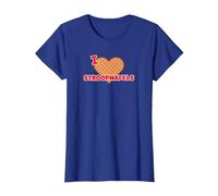 I Love Stroopwafels | Holland T-Shirt, Women, Royal Blue, X-Small