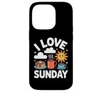 I Love Sunday Morning Pancakes Sunshine Case for iPhone 14 Pro