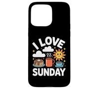 I Love Sunday Morning Pancakes Sunshine Case for iPhone 15 Pro Max