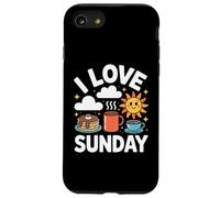 I Love Sunday Morning Pancakes Sunshine Case for iPhone SE (2020) / 7/8