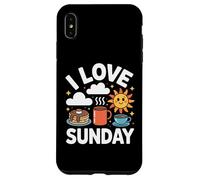 I Love Sunday Morning Pancakes Sunshine Case for iPhone XS Max