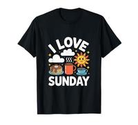 I Love Sunday Morning Pancakes Sunshine T-Shirt