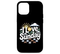 I Love Sunday Morning Sunshine Case for iPhone 12/12 Pro