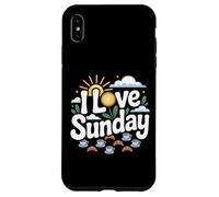 I Love Sunday Morning Sunshine Case for iPhone XS Max