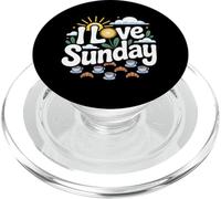 I Love Sunday Morning Sunshine PopSockets PopGrip for MagSafe