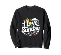 I Love Sunday Morning Sunshine Sweatshirt