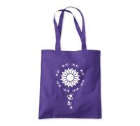 I Love Sunflowers Daffodils Tote Shopping Bag 10 Litres Capacity 42 x 38cm