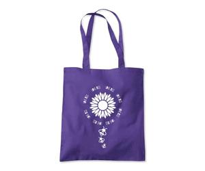 I Love Sunflowers Daffodils Tote Shopping Bag 10 Litres Capacity 42 x 38cm