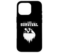 I Love Survival Mountains Case for iPhone 16 Pro