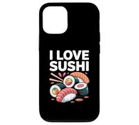 I Love Sushi Japanese Cuisine Fun Case for iPhone 12/12 Pro
