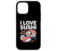 I Love Sushi Japanese Cuisine Fun Case for iPhone 12 mini