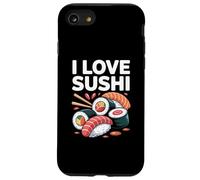 I Love Sushi Japanese Cuisine Fun Case for iPhone SE (2020) / 7 / 8