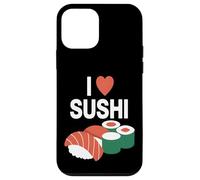 I Love Sushi Minimal Japanese Food Lover Case for iPhone 12 mini