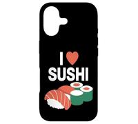 I Love Sushi Minimal Japanese Food Lover Case for iPhone 17