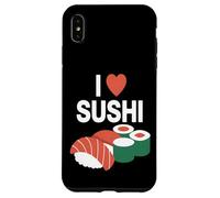 I Love Sushi Minimal Japanese Food Lover Case for iPhone XS Max