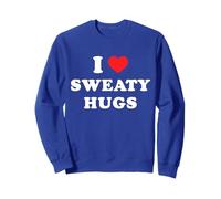 I Love Sweaty Hugs T Shirt Marathon Watching Tee Sweatshirt