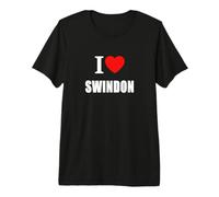 I Love Swindon Souvenir Memory Premium T-Shirt