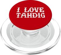 I Love Tahdig Funny I Heart Tahdig Lover Iran Persian Foodie PopSockets PopGrip for MagSafe