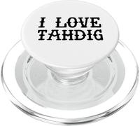 I Love Tahdig Funny I Heart Tahdig Lover Iran Persian Foodie PopSockets PopGrip for MagSafe