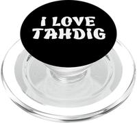 I Love Tahdig Persian Foodie Iran Funny I LOVE TAHDIG PopSockets PopGrip for MagSafe