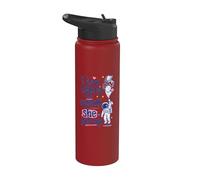 I Love Talking to Myself Astronaut Space Planets Balloon Stainless Steel Insulated Water Bottle