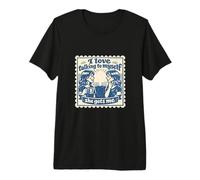 I Love Talking to Myself She Gets Me Funny Humor Premium T-Shirt