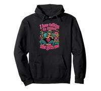 I Love Talking To Myself She Gets Me Pullover Hoodie