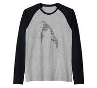 I Love Tamil Eelam Multi language Raglan Baseball Tee