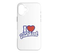 I Love Tashkent Case for iPhone 16 Plus